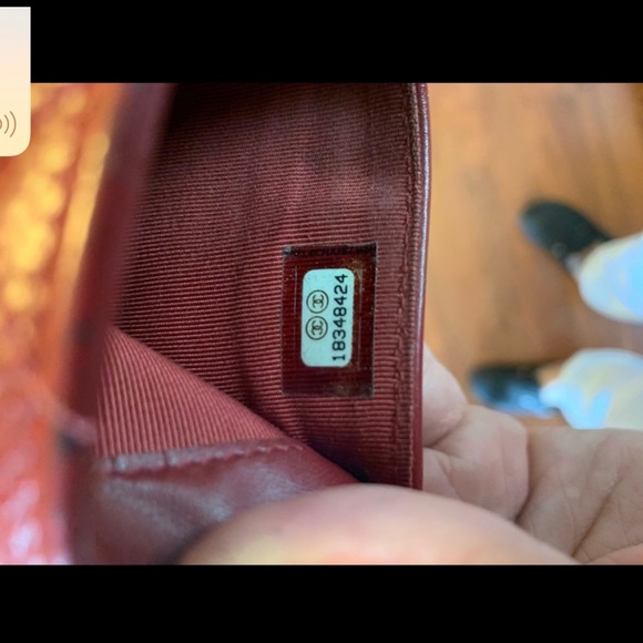 Chanel French wallet quilted Caviar leather - Picture 9 of 13